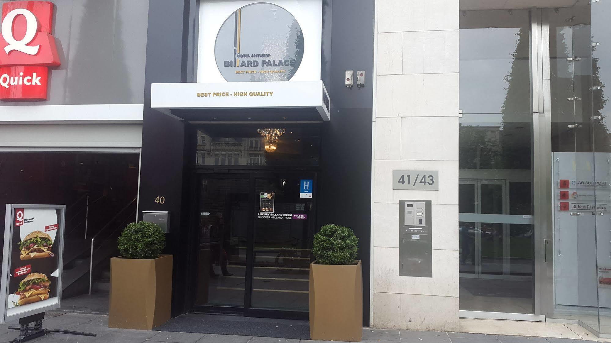 Hotel Antwerp Billard Palace Екстер'єр фото